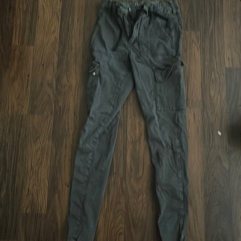 Dark grey skinny jeans